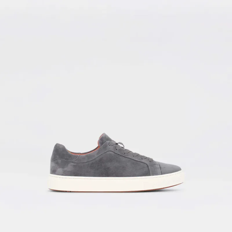 Candy - smoke blue sneakers til herre i semsket skinn
