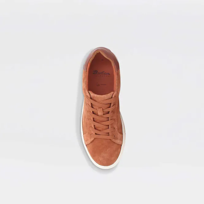 Hovedbilde Candy - camelbrune sneakers til herre i semsket ...